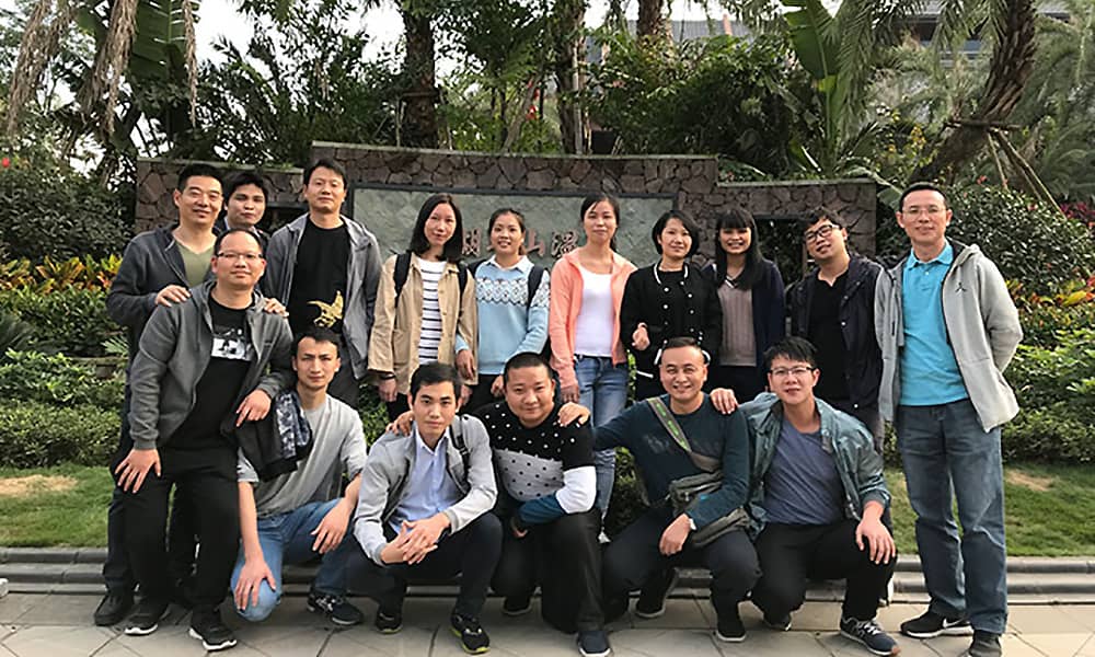 金年会项目中心集体游：美的鹭湖半山温泉