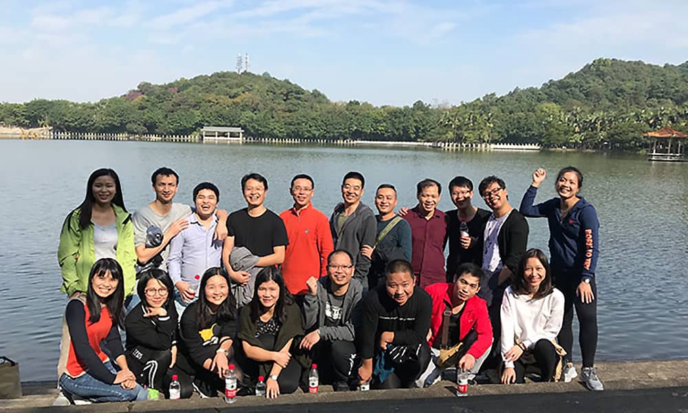 金年会项目中心集体游：西樵山风景名胜区