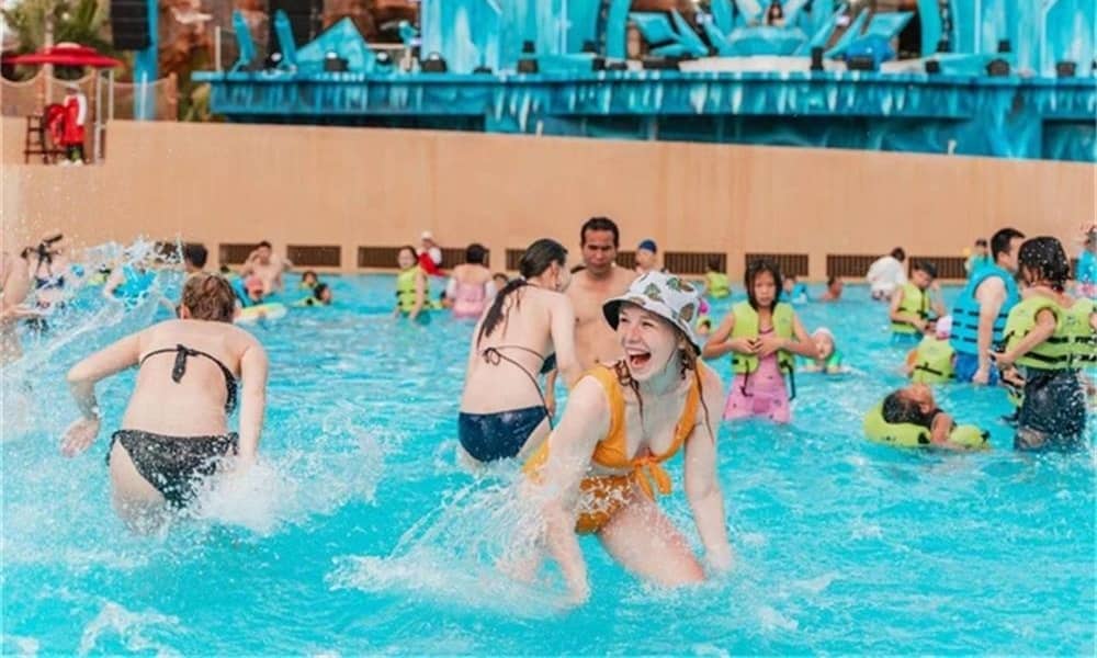 海花岛童世界水上王国海浪池 海花岛童世界水上王国海浪池